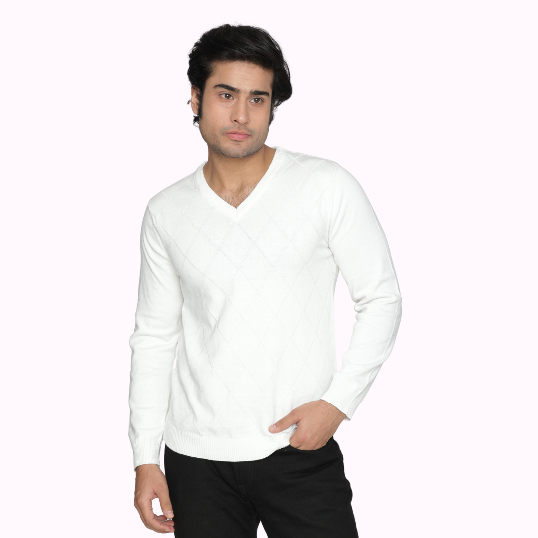 OFF White Diamond Structured cotton knitted special edition T-shirt