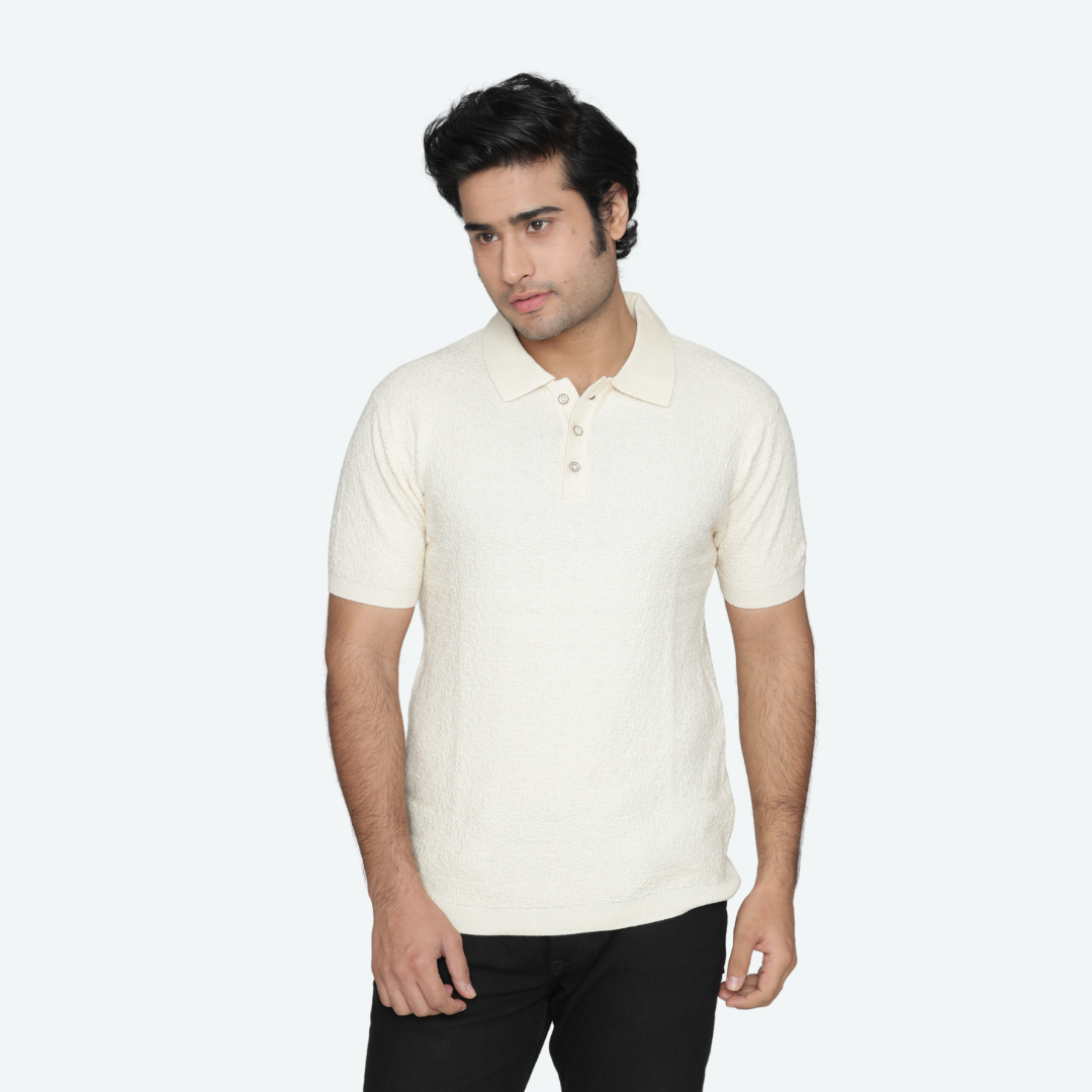 Mens Polo Knitted Cotton Special Edition T-Shirt