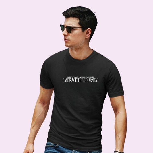 Embrace the Journey / MENS Regular T-Shirts || || Limited Edition by PureKinits